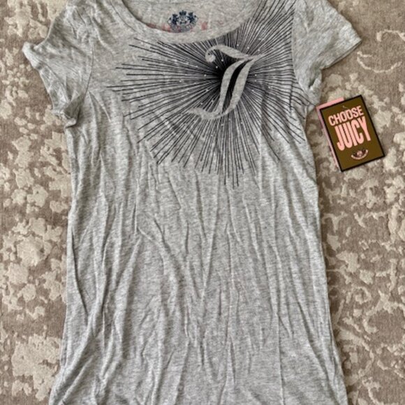 Juicy Couture Tops - NWT! JUICY COUTURE Juicy Rays Tee - Size P